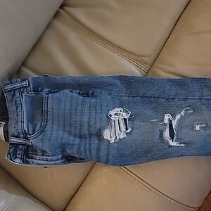 Abercrombie skinny ripped boy jeans